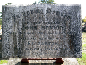 SEVIOR headstone